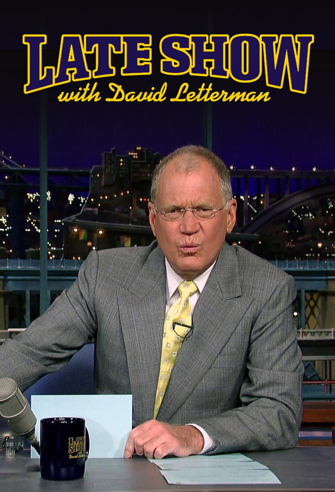 The Late Show with David Letterman poster