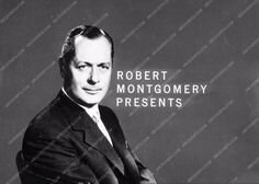 Robert Montgomery Presents poster