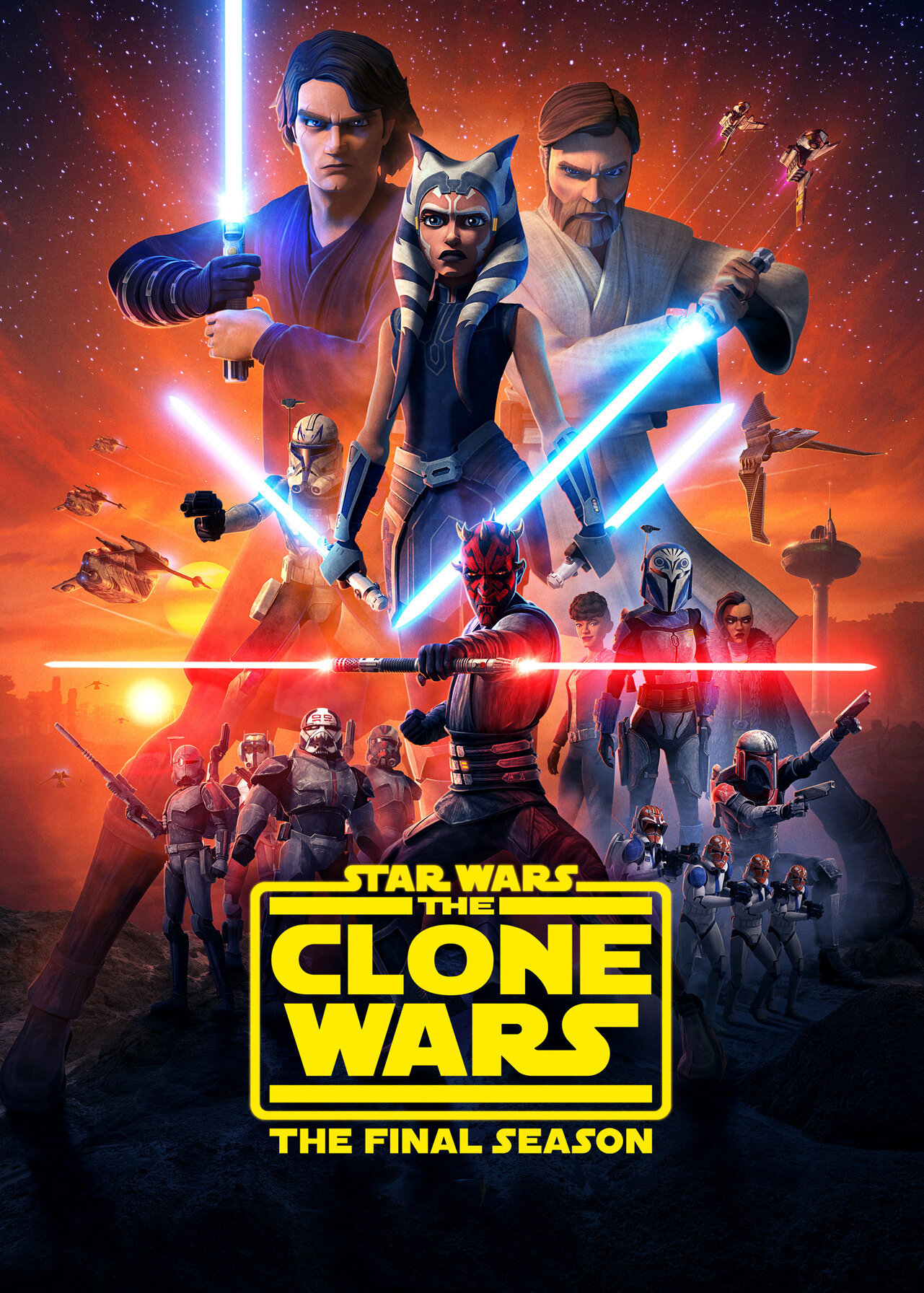 Star Wars: The Clone Wars poster
